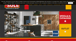 Desktop Screenshot of mobilificioilsole.it